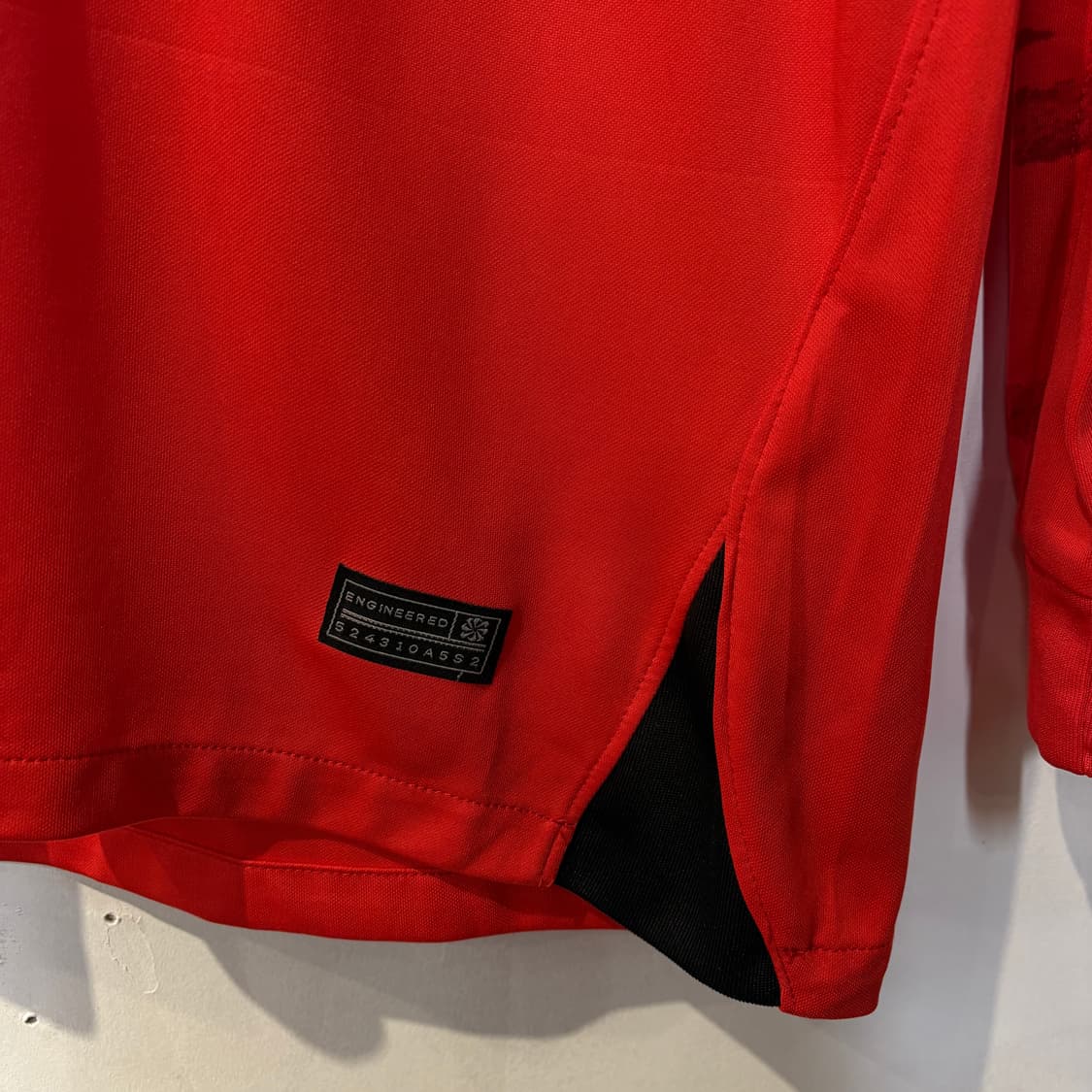 나이키 코리아 스타디움 홈 롱슬리브 져지 글로벌레드 상품이미지6