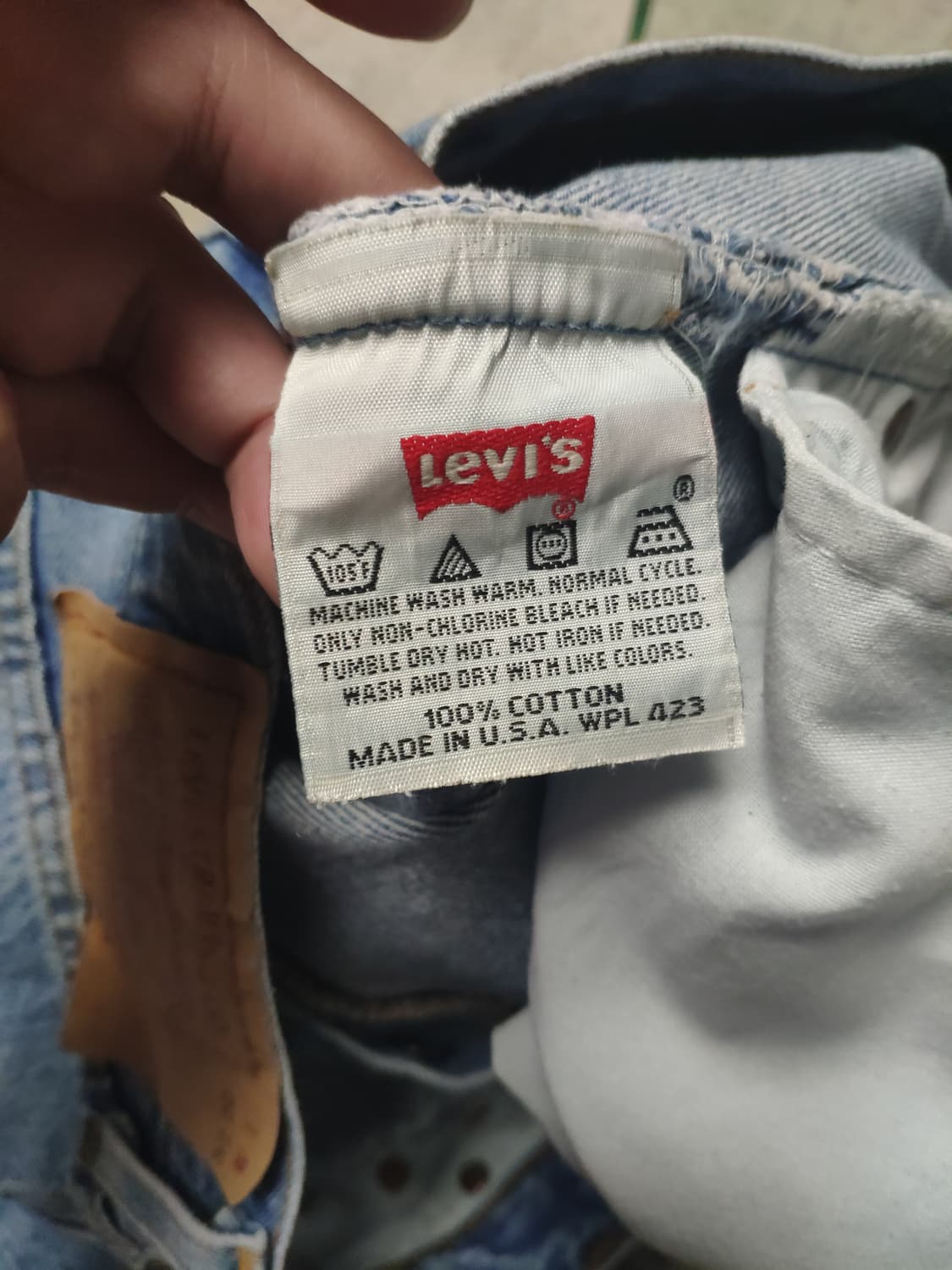 90s levis 501 made in USA 상품이미지6