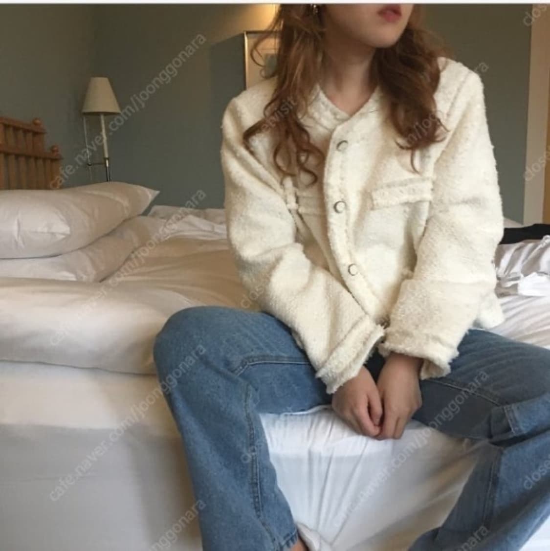 리본빛(구 모네) 트위드 자켓 상품이미지7