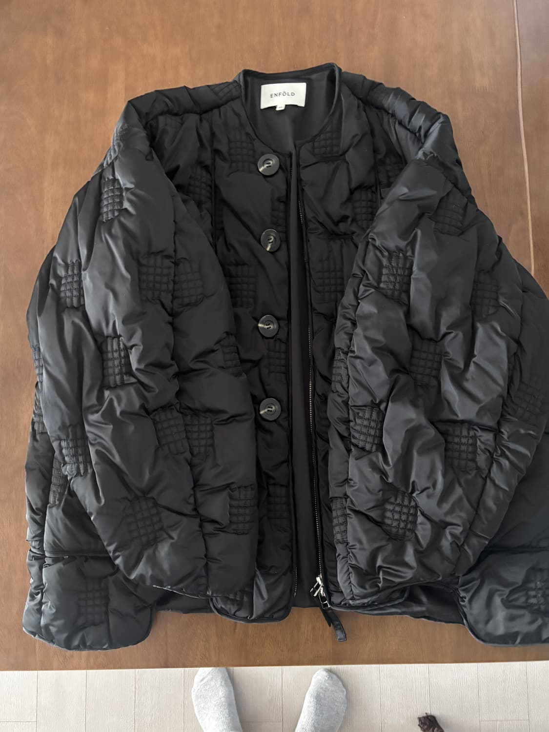 엔폴드 24fw 퀼팅 패딩자켓 38 상품이미지1
