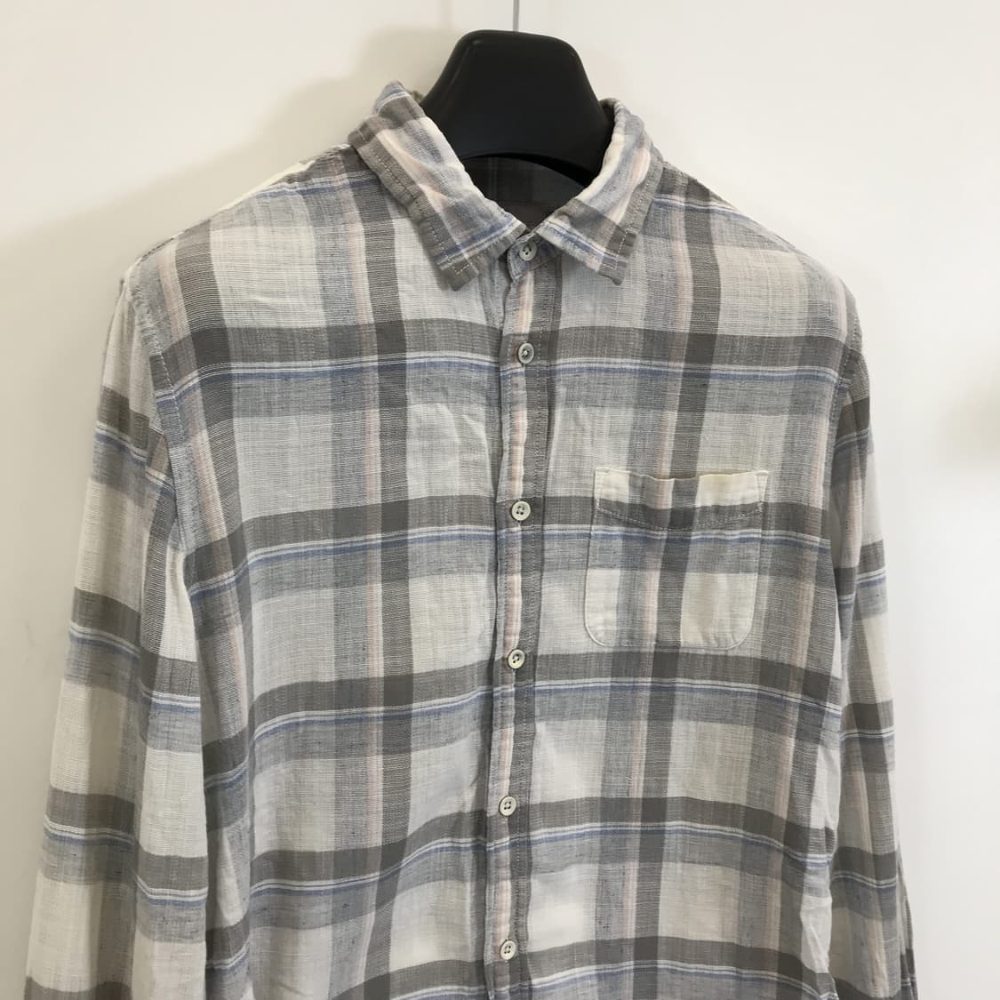 시리즈 Series 컴포트 체크린넨셔츠 [100] 상품이미지2