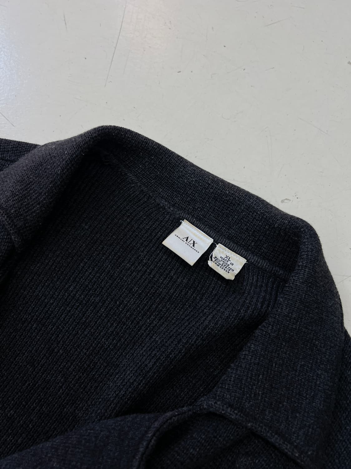 알마니 익스체인지 코튼 라이더 자켓 상품이미지2