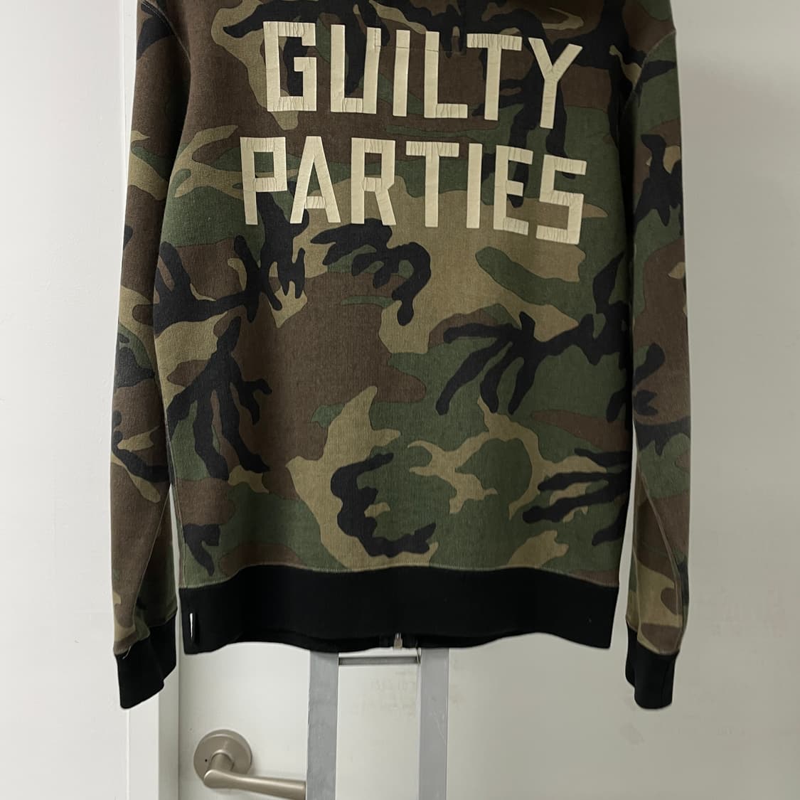 와코마리아 밀리터리 후드 집업 S 상품이미지3