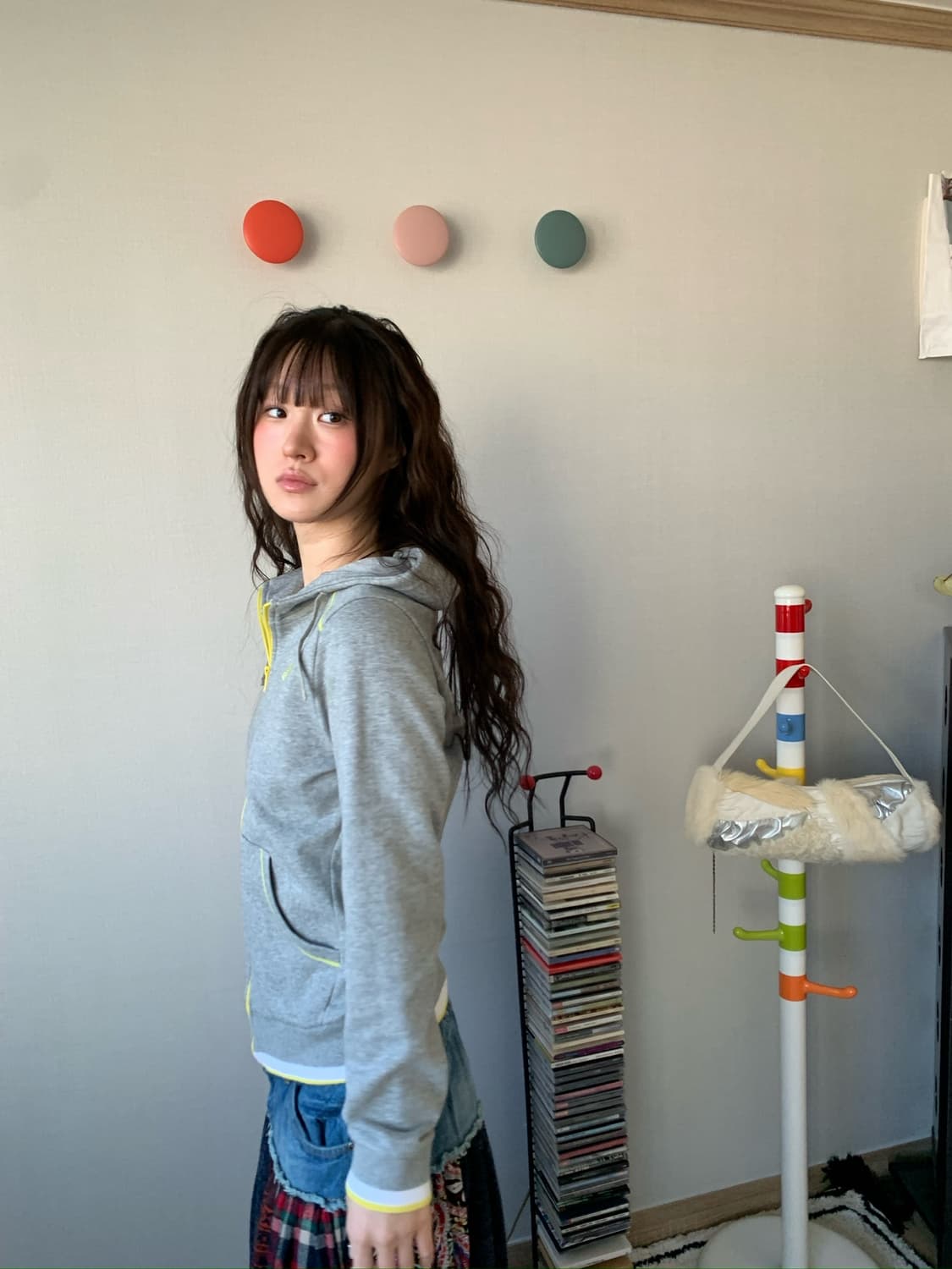 adidas silver pearl hoodie .. 상품이미지4