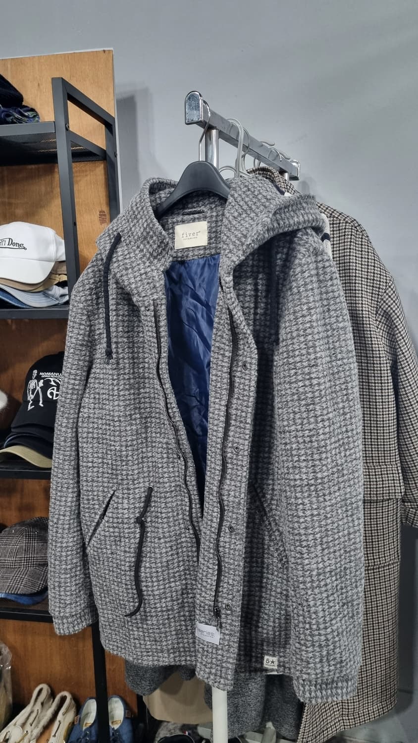 코오롱) Series(fiver) 이태리산 후드 자켓코트 국내95~100 상품이미지1