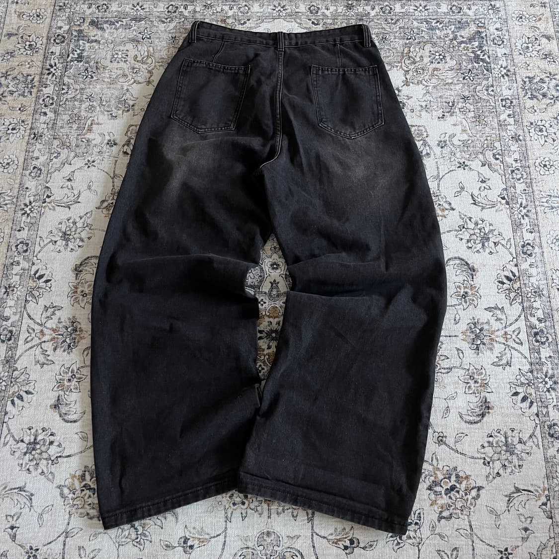 빈티지 트임 절개 디테일 데님팬츠 상품이미지5