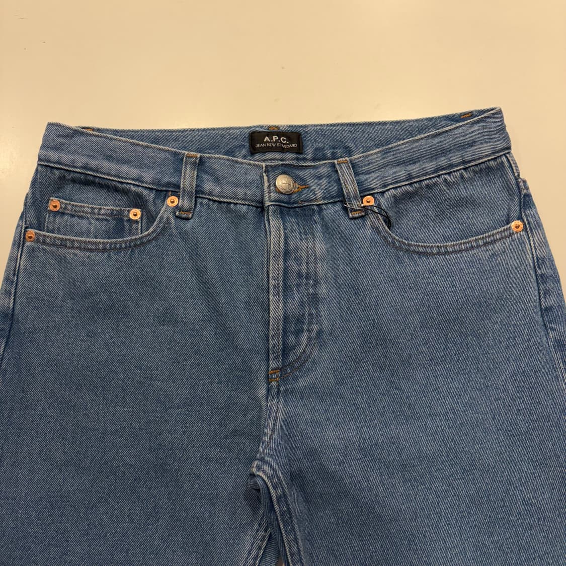 [30] A.P.C. 아페쎄 뉴스탠다드 생지 데님 팬츠 청바지 C476 상품이미지3