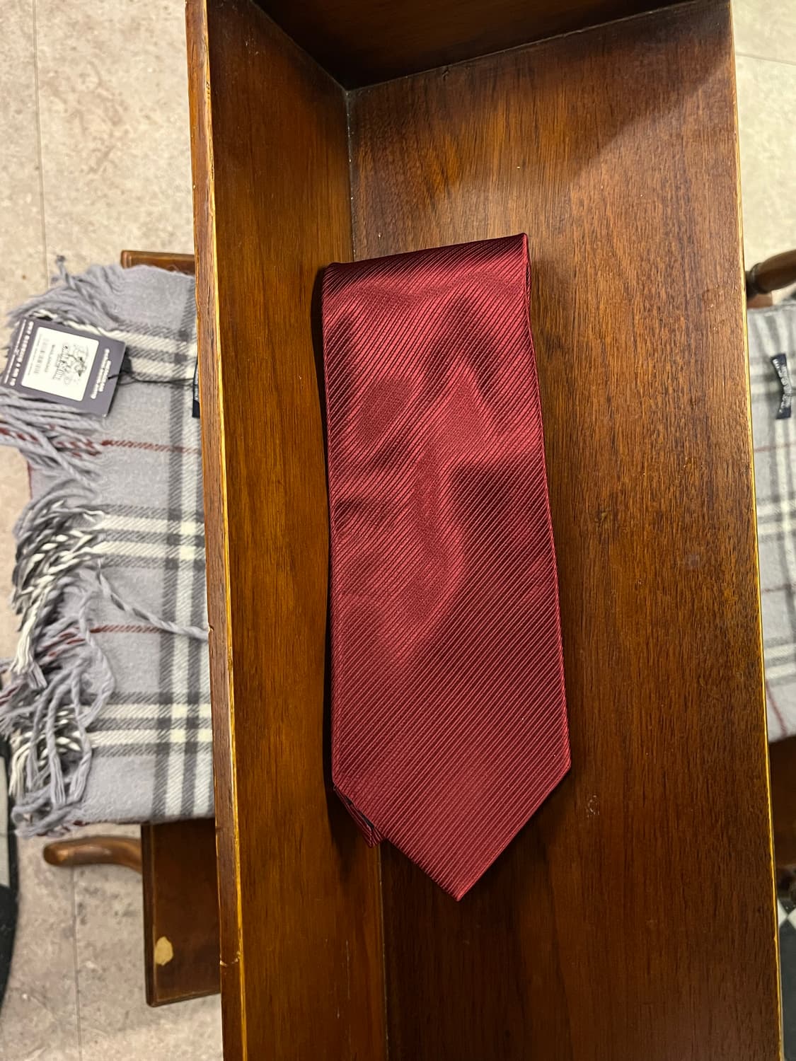 폴로 랄프로렌 넥타이 레드 #csz2580 상품이미지1