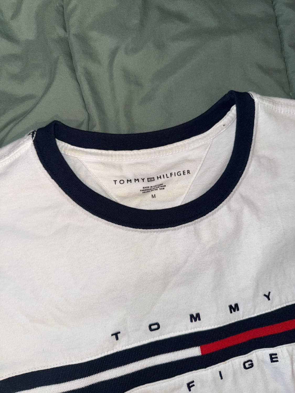 타미힐피거 로고 반팔 티셔츠 M 상품이미지2
