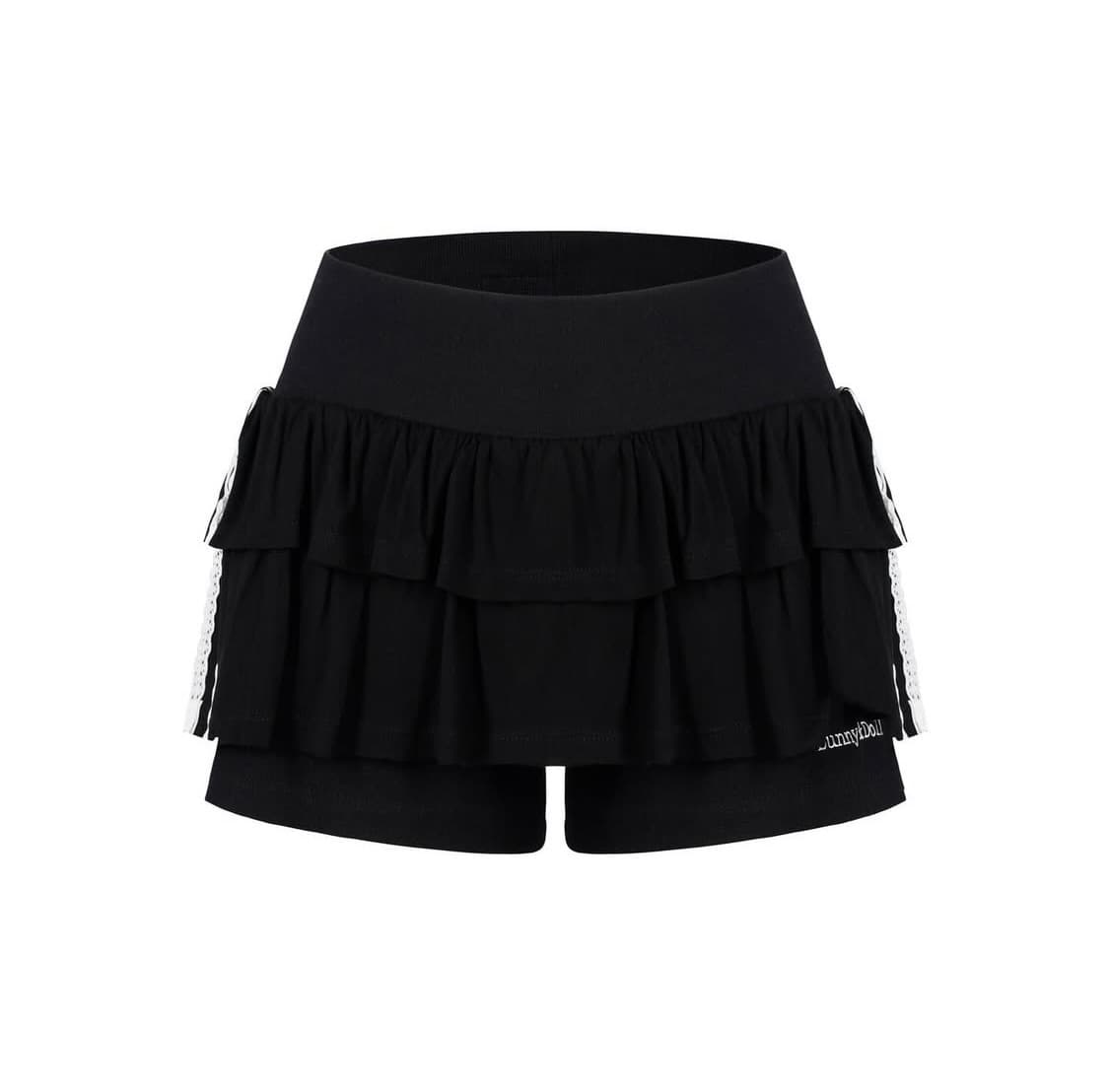 버니앤돌 Cotton Frill Skirt (Black) 상품이미지1