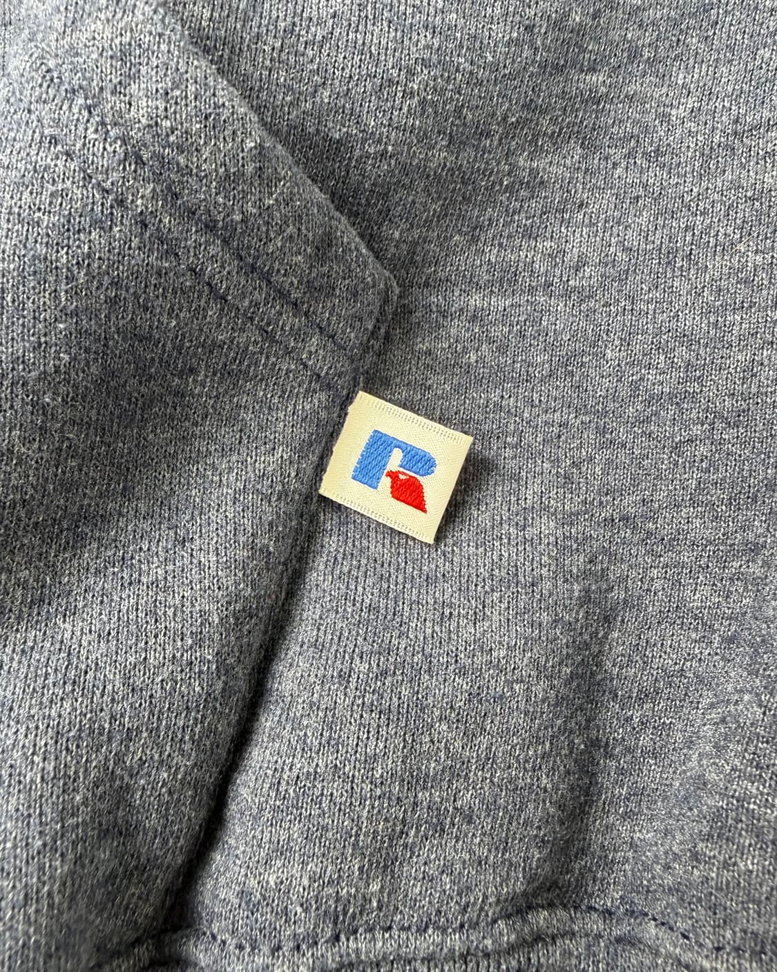 90s Russell Hoodie (charcoal blue) 상품이미지5