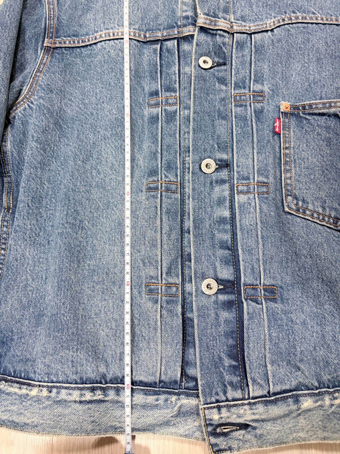 리바이스 1세대 데님자켓, 타입1 m사이즈 상품이미지7