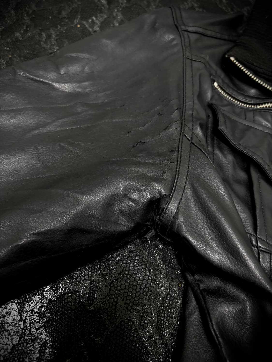 00‘s Design 2-way Double Neck Leather J 상품이미지6