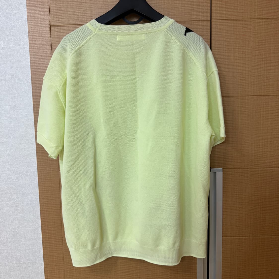 한섬 보브 레터링 포인트 니트 반팔 상품이미지2