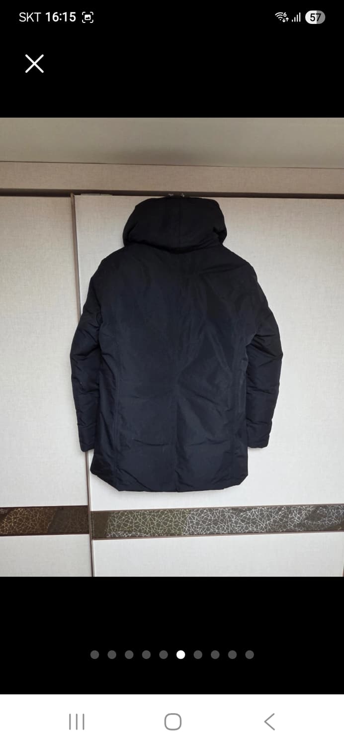 솔리드옴므 후드 패딩 100 블랙 상품이미지4