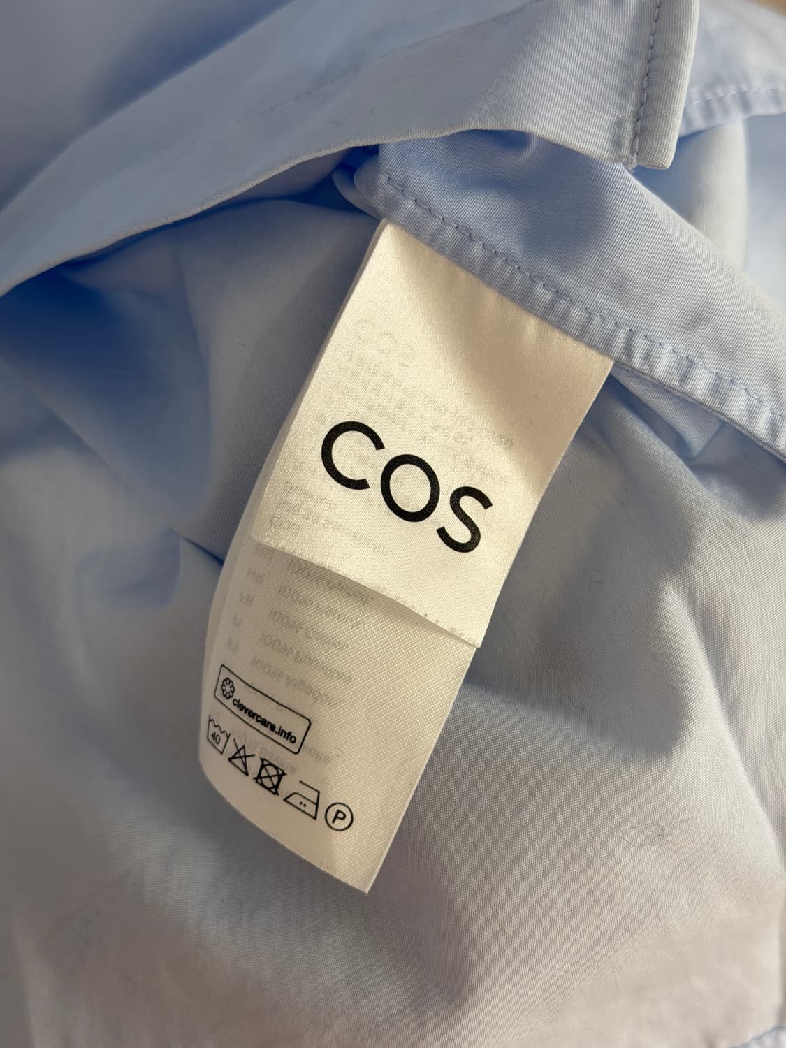 COS 코스 남성 셔츠 블루 L 상품이미지4