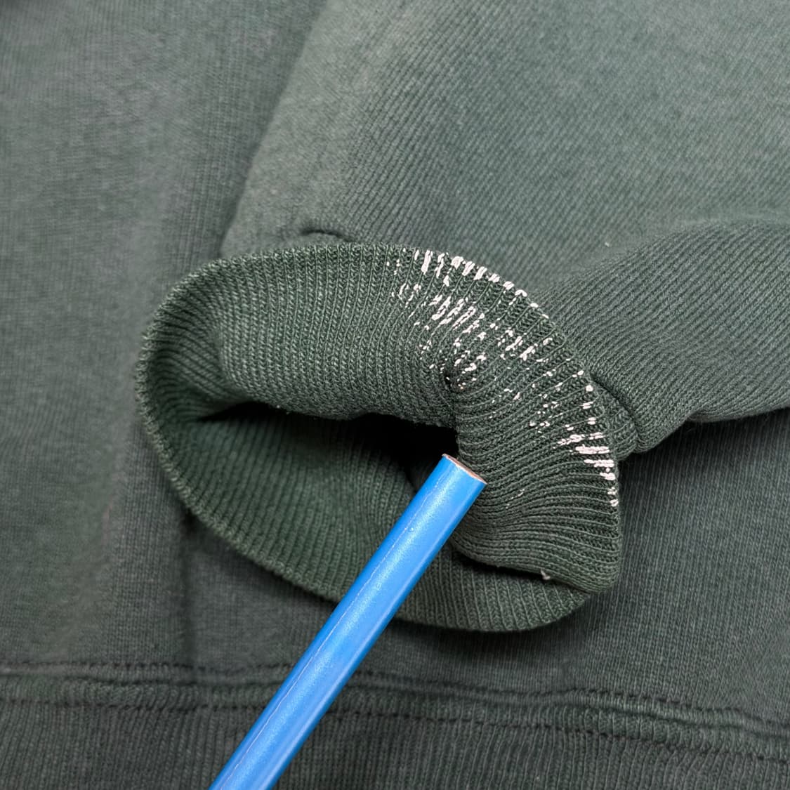 90s RUSSELL sweat deep green M USA 상품이미지3