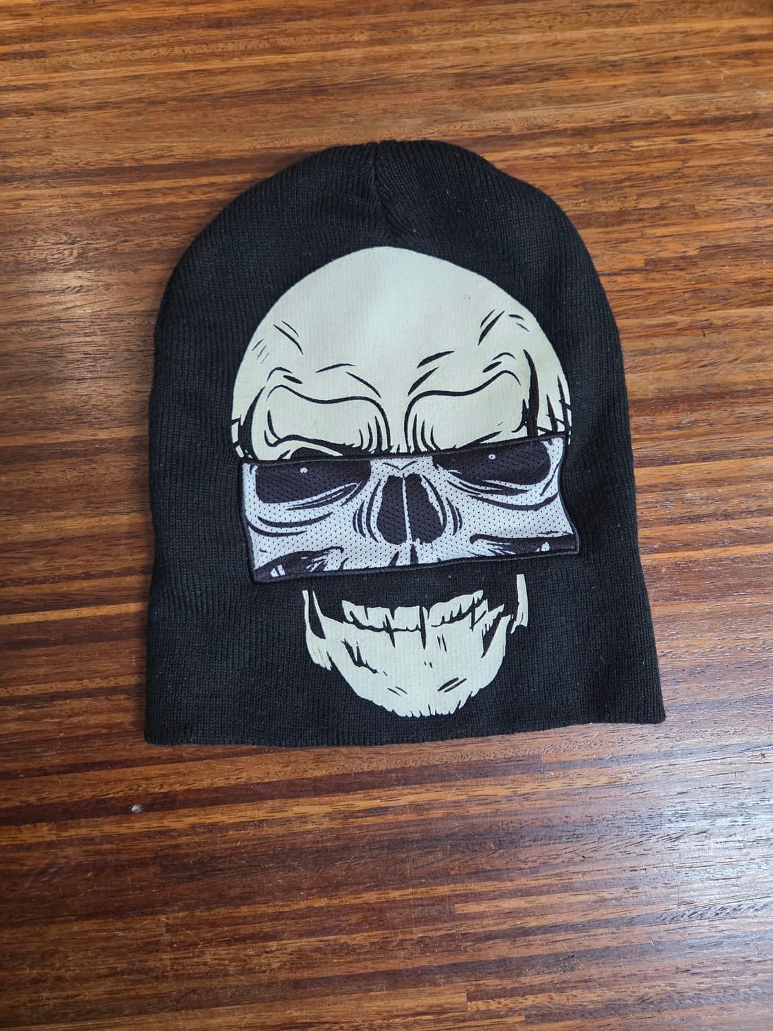 빈티지 patent pending 스컬 페이스 비니  상품이미지1