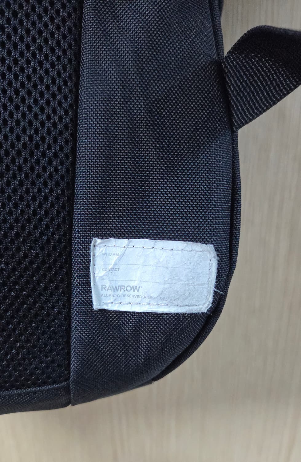 로우로우 백팩 헤비 듀티 811  블랙  상품이미지9