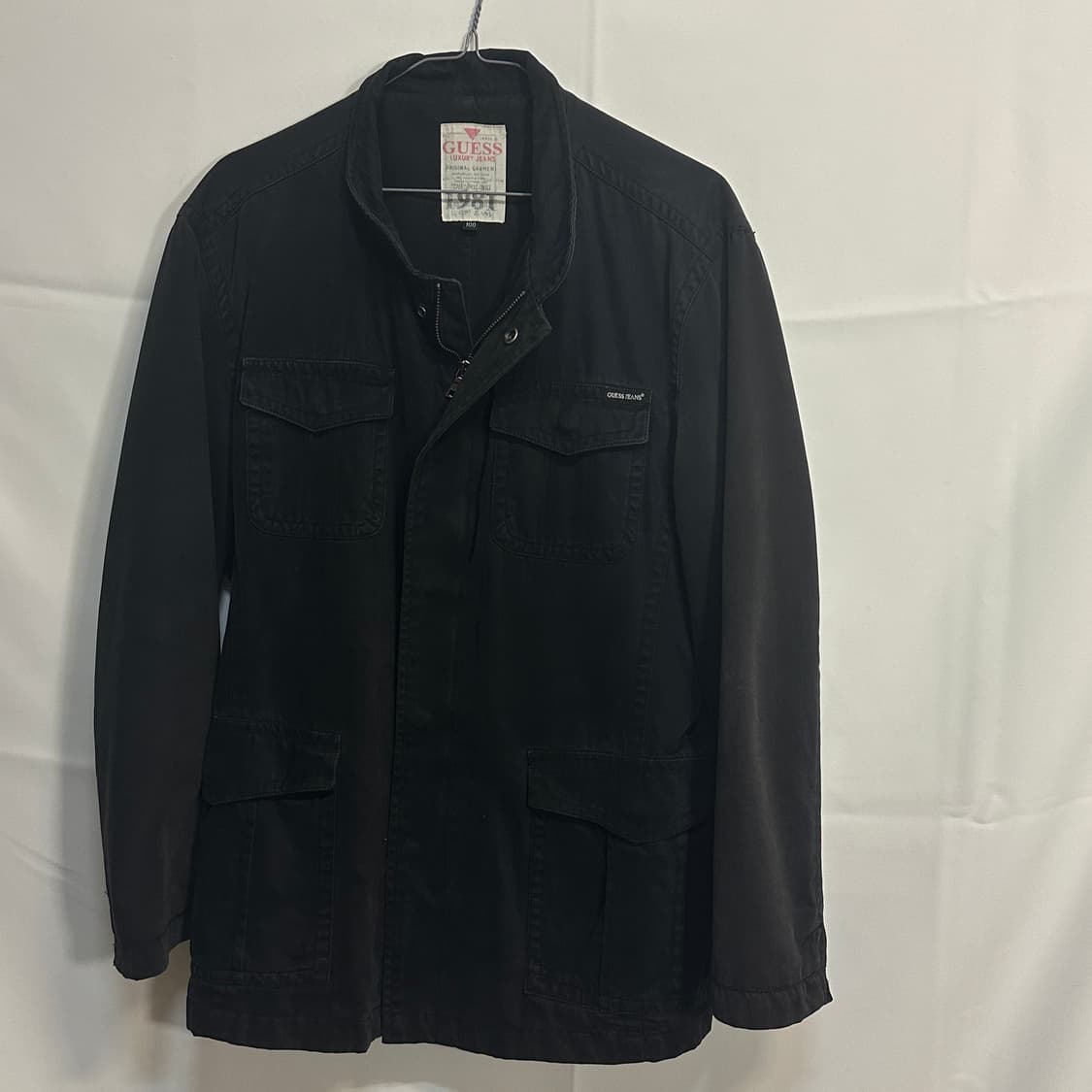 GUESS 1981 블랙 사파리자켓 100 상품이미지1