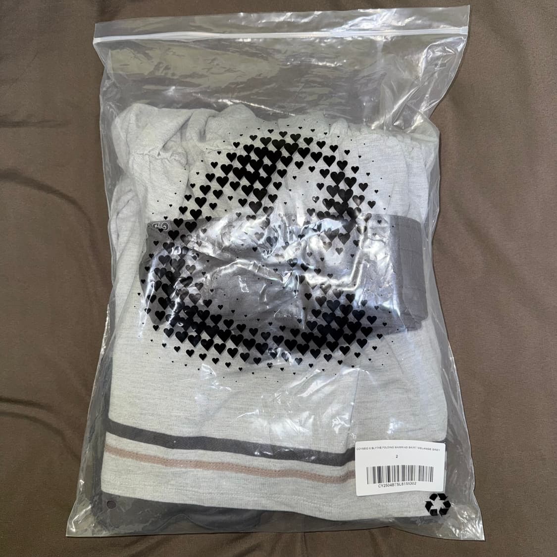 코이세이오 브라이스 스커트 2사이즈 멜란지 그레이 상품이미지4