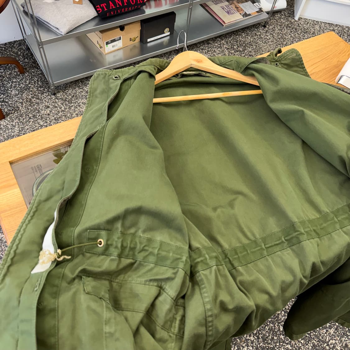70s 빈티지 스웨덴 군 M59 필드 자켓 (XL)  상품이미지9