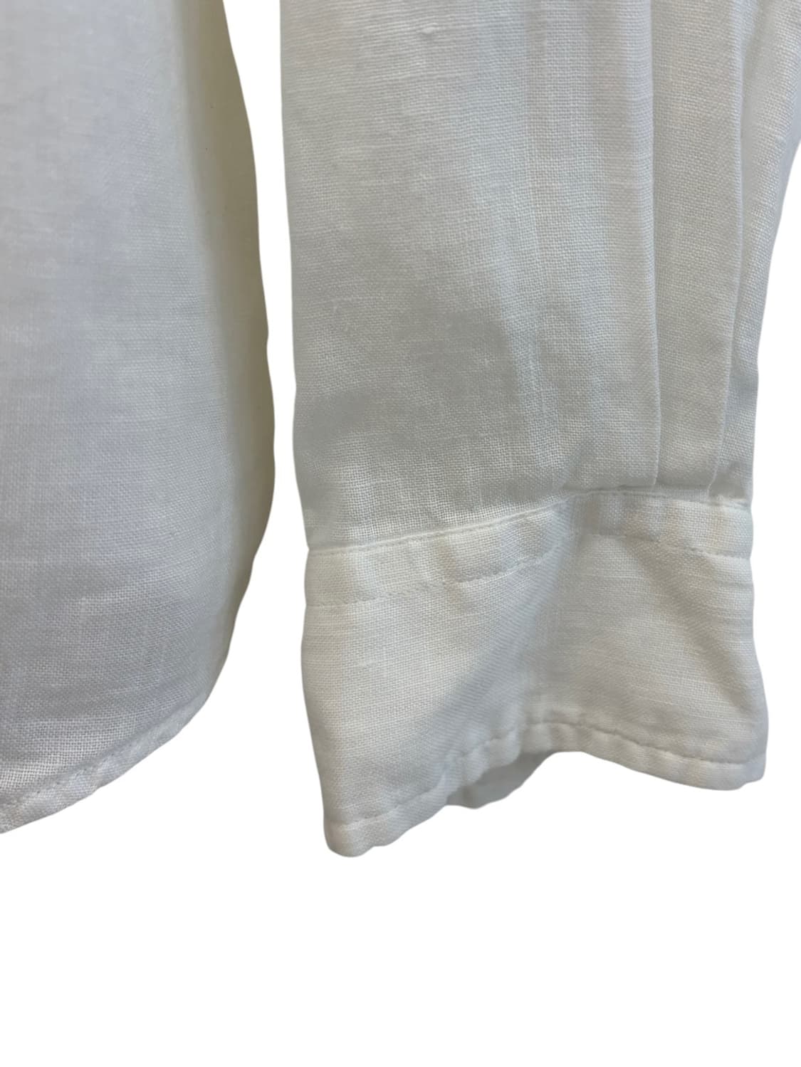 폴로 린넨 셔츠 화이트 (XL)  상품이미지7