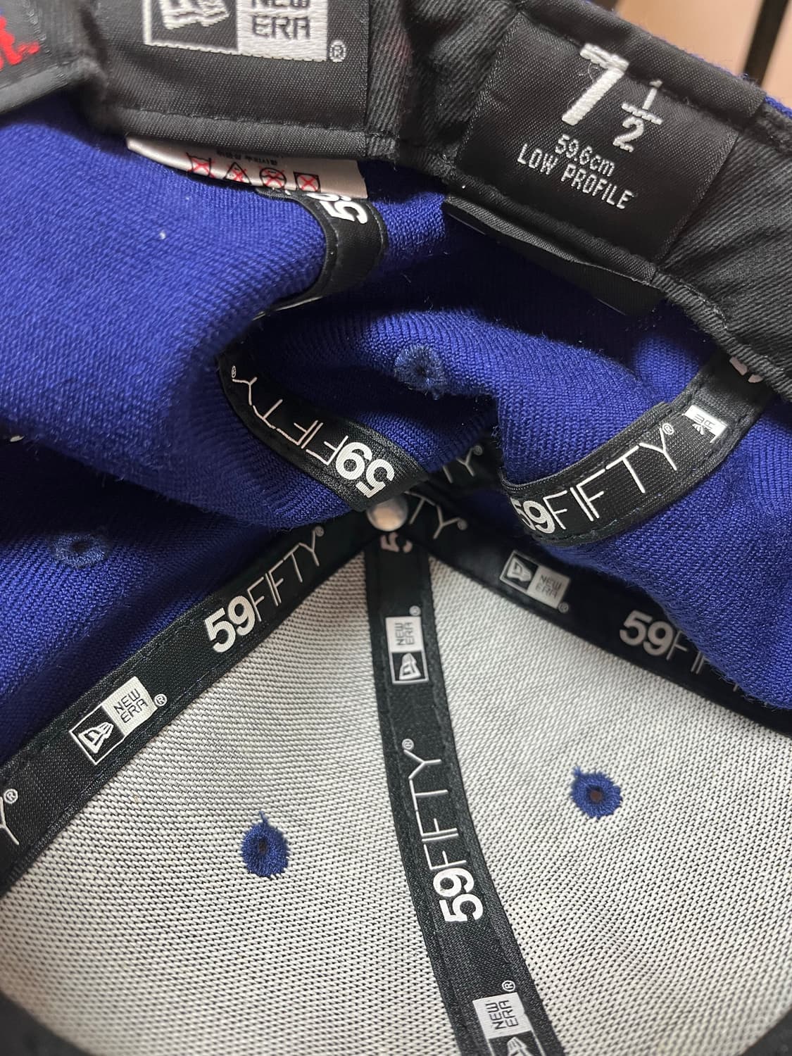 7 1/2 59.6cm 뉴에라 LA 다저스 스냅백  블루 상품이미지5