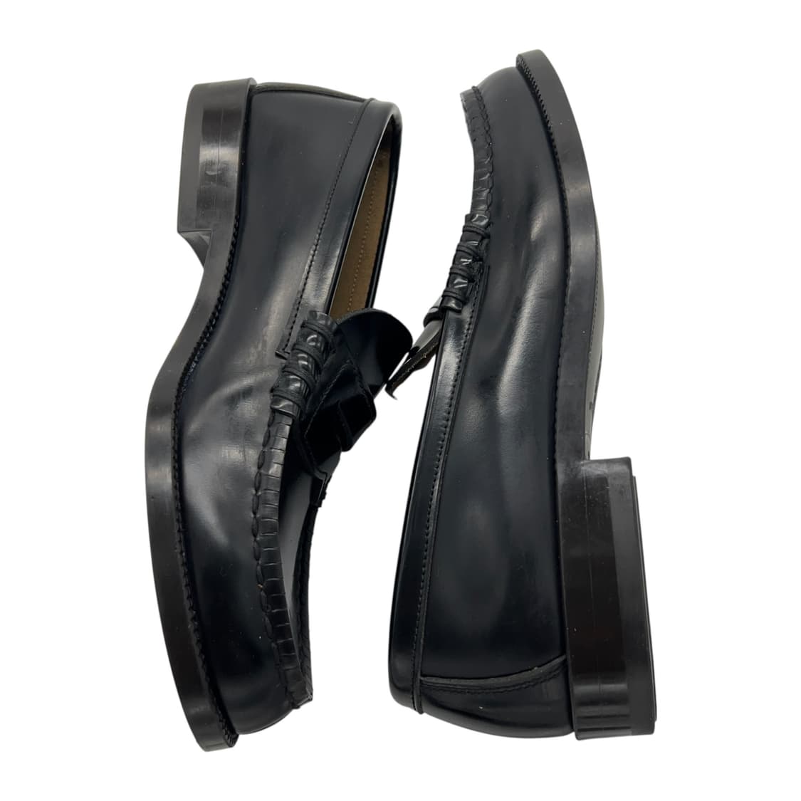 250 하루타 906 페니 로퍼 블랙 상품이미지3