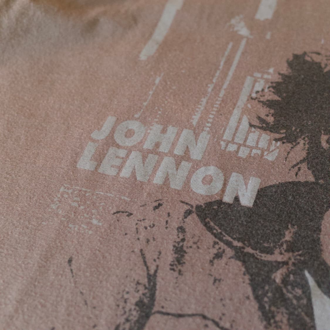 John Lennon aUk made cotton 1/2 tee 상품이미지5