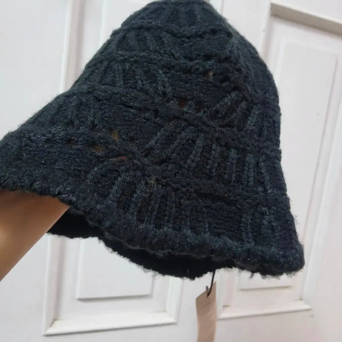 새상품 쉬즈미스 니트 버킷햇 모자 여자 크로쉐 98,000=>15,000 상품이미지4