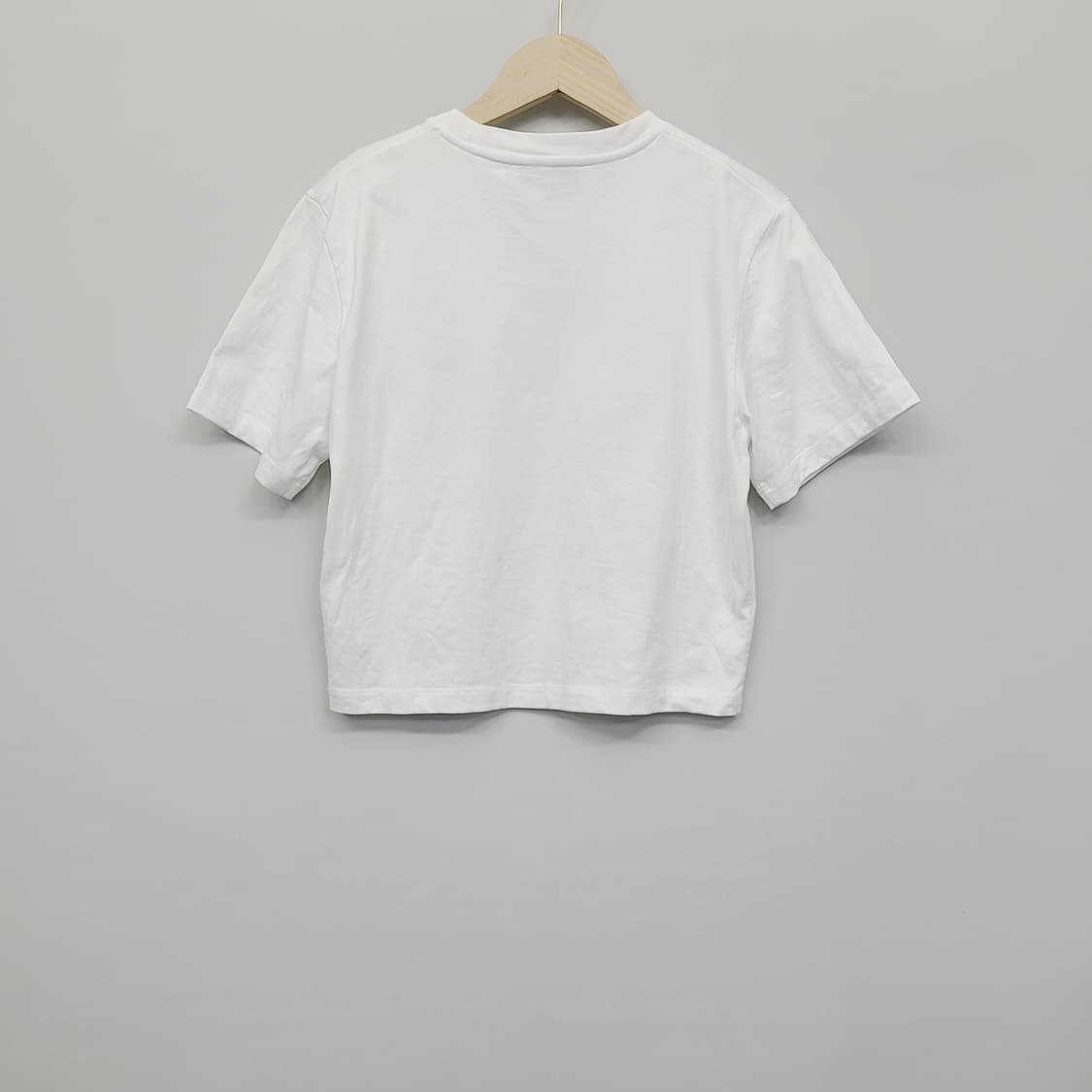 [정품] 아페쎄(A.P.C.) 박시 마이크로 로고 크롭 티셔츠(M/90) 상품이미지5