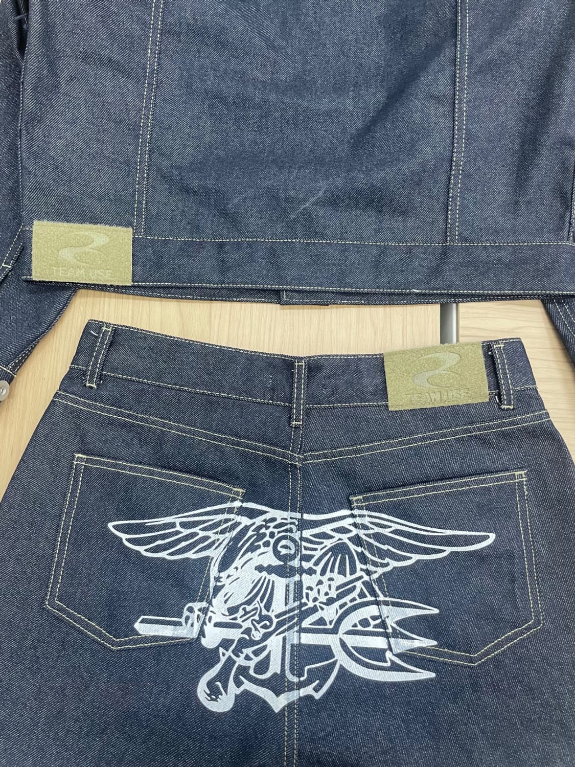 왓츠더유즈 13Oz 데님셋업 L 상품이미지3