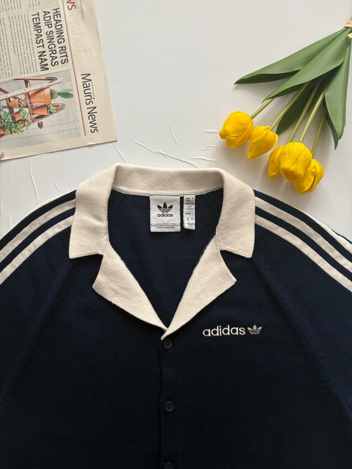 adidas 아디다스 신형 오리지널 프리미엄 니트 반팔 상품이미지4