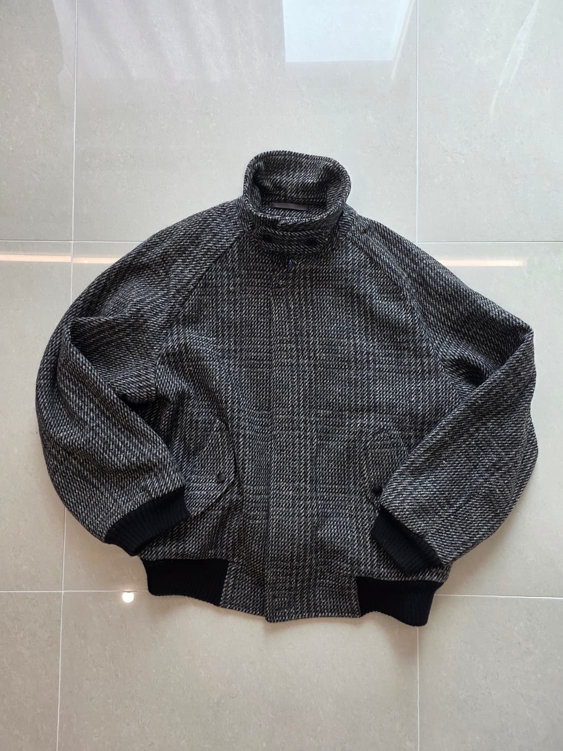 버버리 울 트위드 헤링턴 자켓 상품이미지1