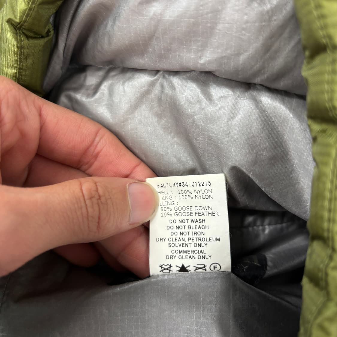 00s 몽벨 구스 다운 패딩 상품이미지9