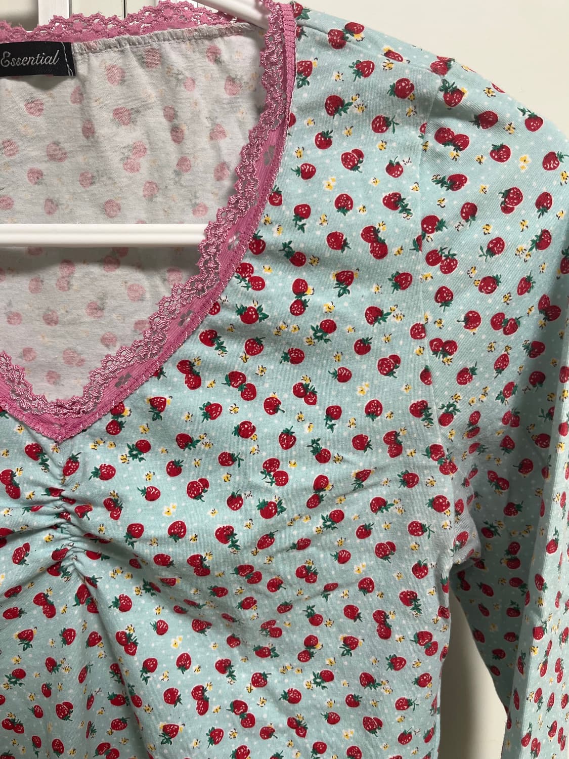 little strawberry lace tpo - mint 상품이미지3