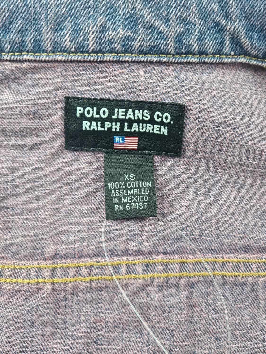 폴로 진스 컴퍼니 크롭 데님 트러커 자켓 ( XS ) / 9416 상품이미지9