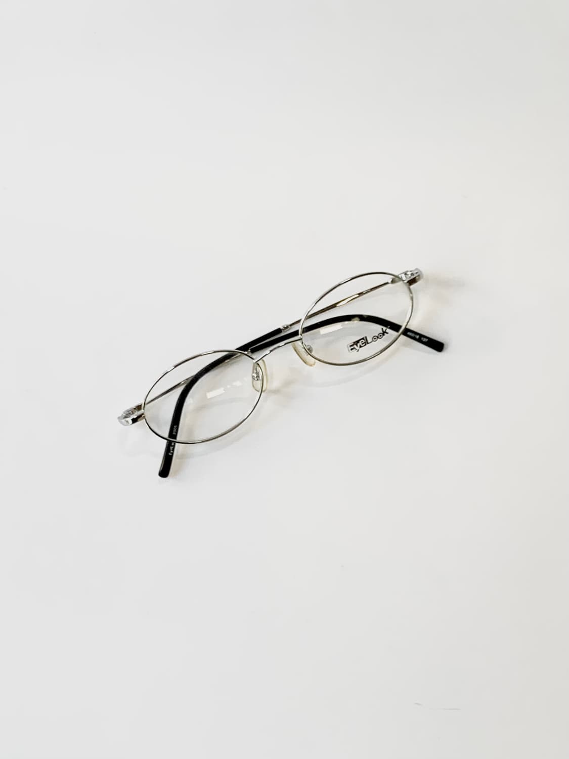 [픽키-660] 실버 오벌 메탈 안경 클래식 얇은 메탈 프레임 상품이미지6