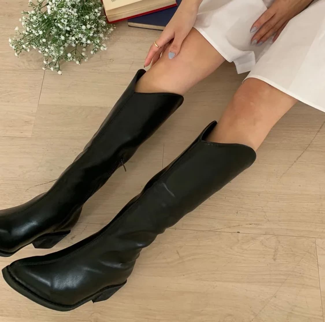 롱부츠 225 5cm 상품이미지1