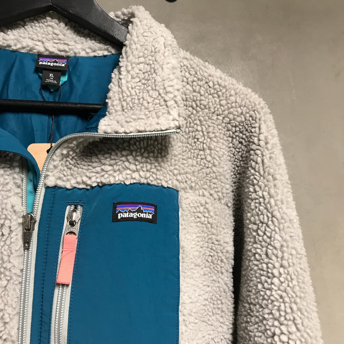 파타고니아 레트로 플리스 자켓 그레이 XL(W) 상품이미지4