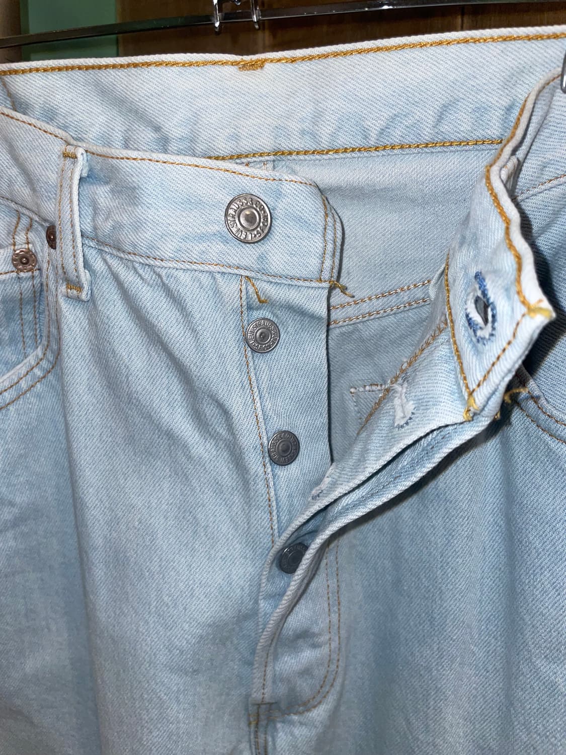 1990-00's Vintage Levi’s 501 Denim 상품이미지5