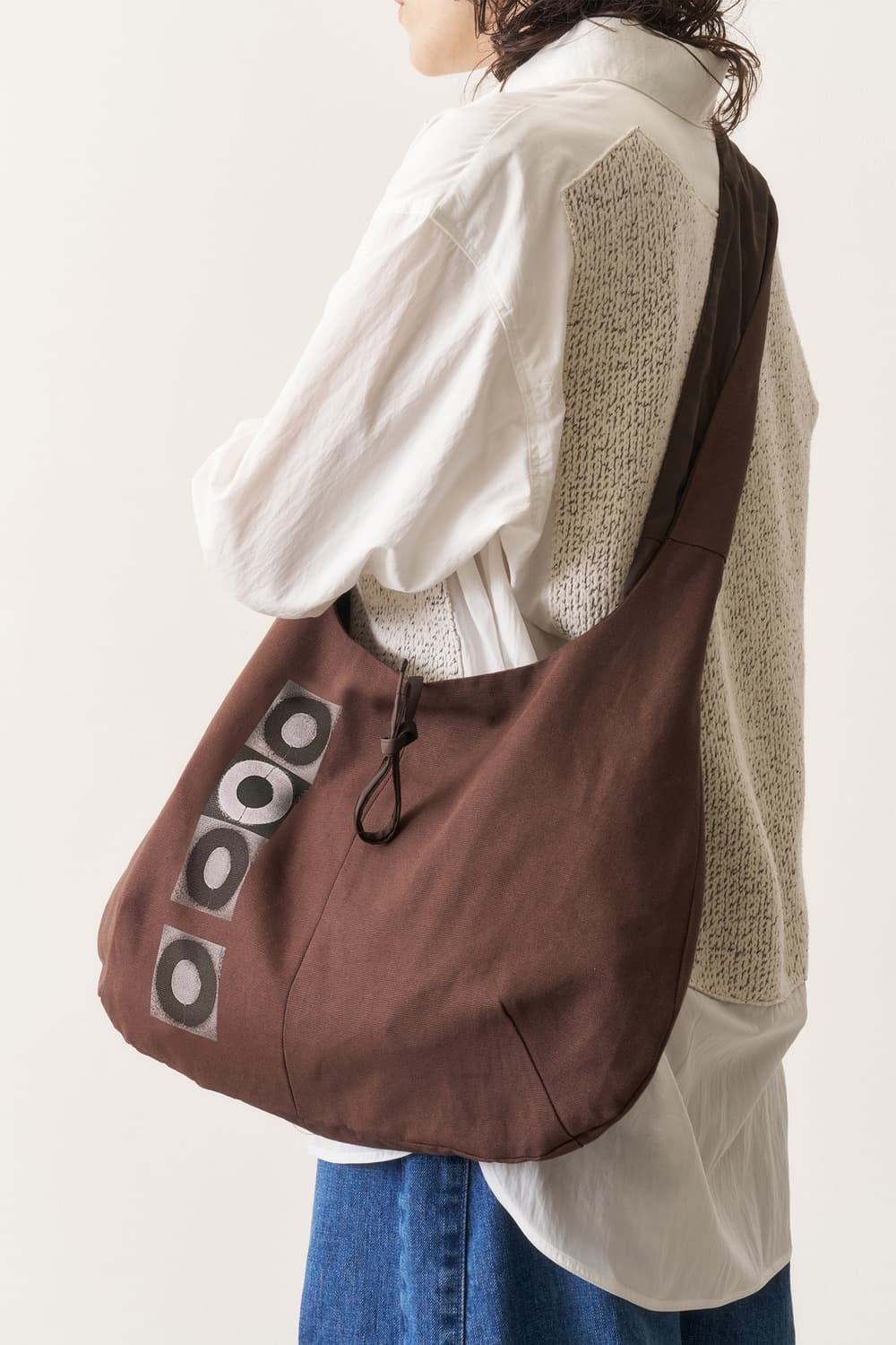 Canvas Reversible Crossbody Bag  상품이미지1