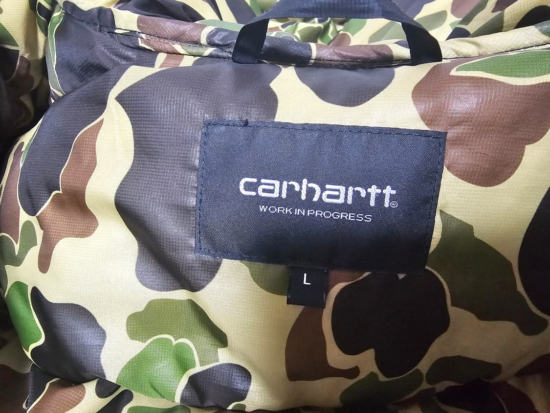 칼하트윕 TORONTO JACKET 다운 패딩 블랙 L 상품이미지7