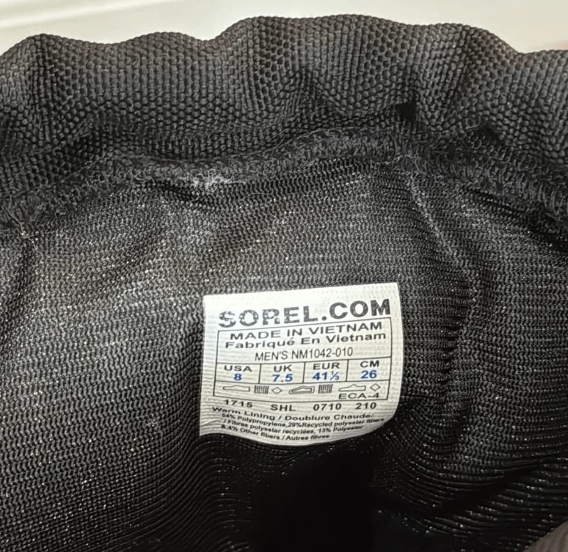 소렐 패딩부츠 UK8 (방한부츠) 상품이미지7
