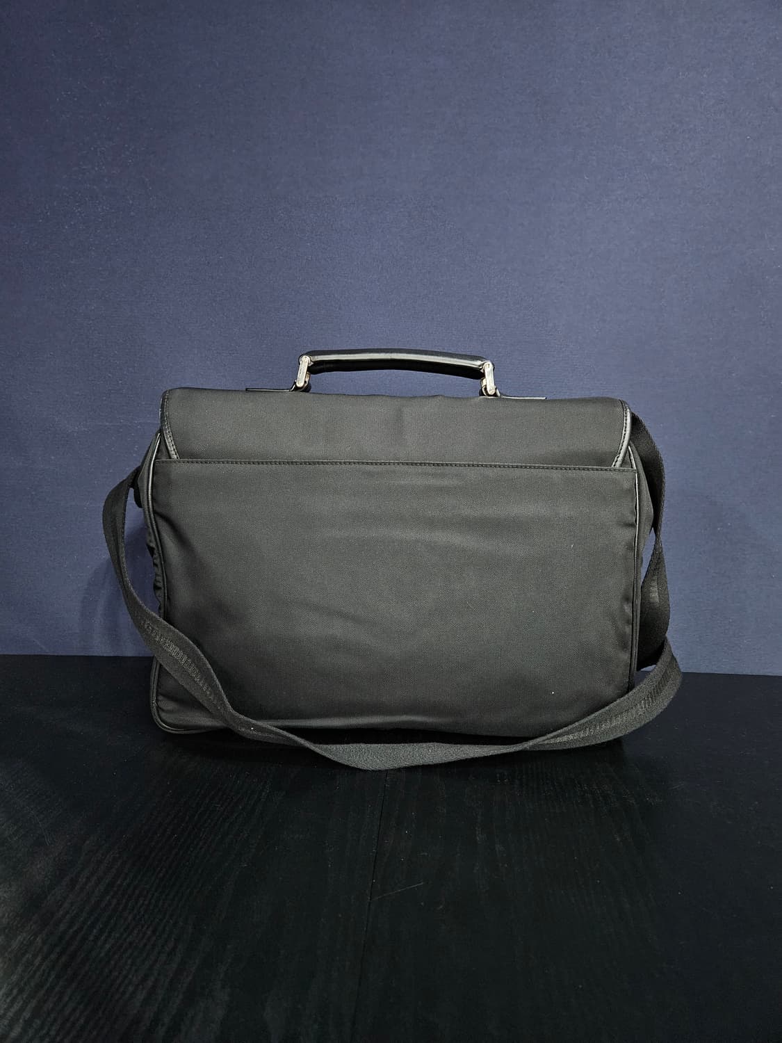 발리 페브릭 블랙 남성 서류가방 크로스백  상품이미지2