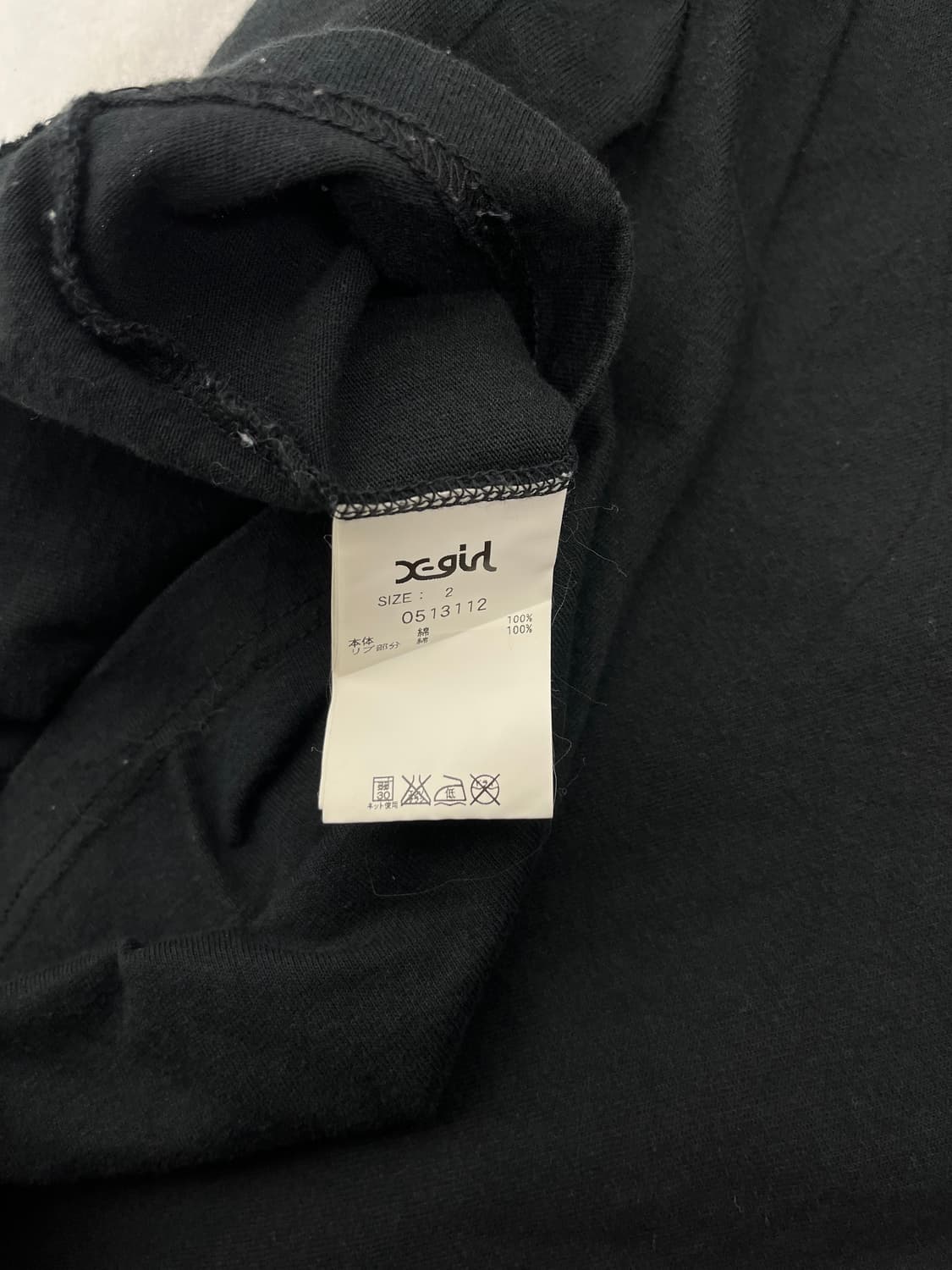 X-girl 그래픽 롱슬리브  상품이미지6