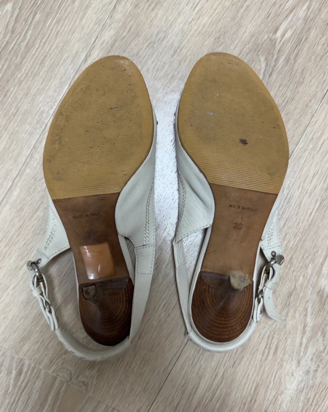 Dior 디올 아이보리 뮬 힐 35 (230 ) 상품이미지4