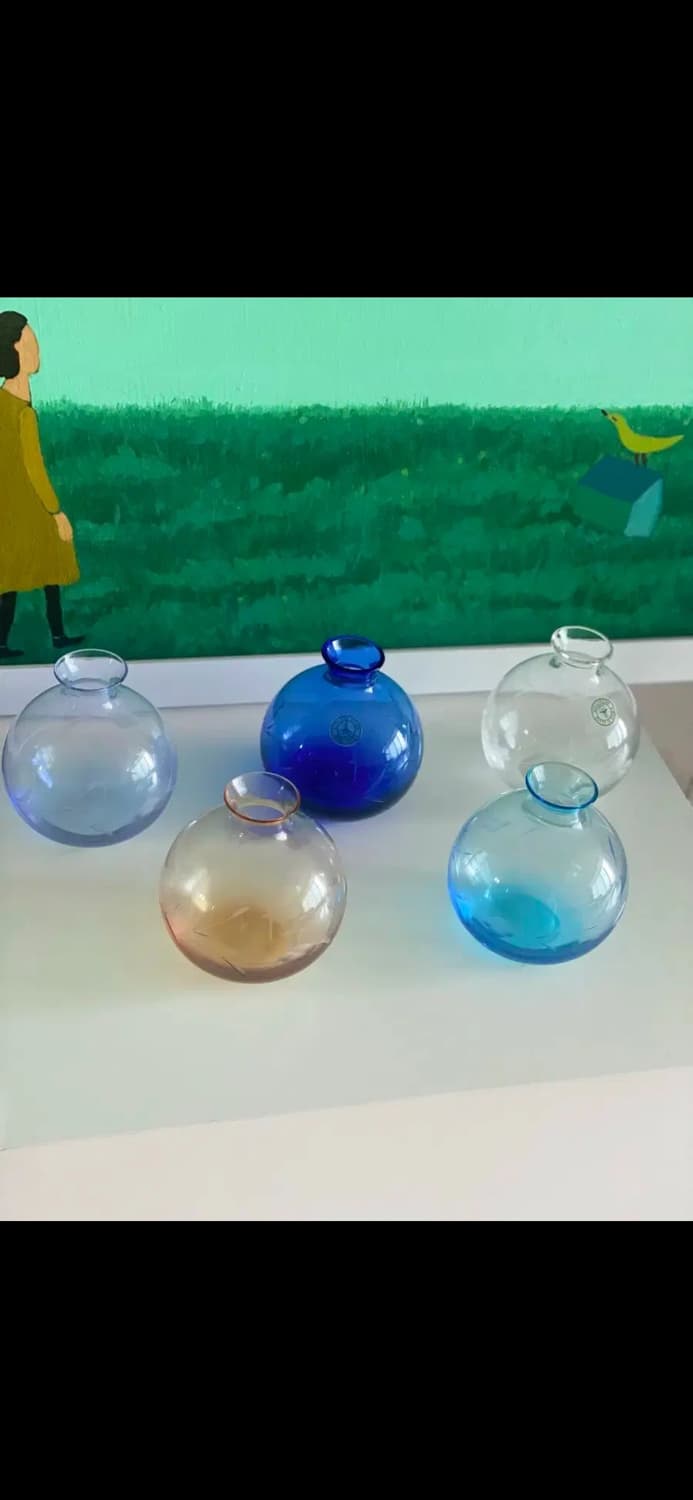 기타이치 유리화병 세트 꽃병 유리공예 오브제 소품 개 상품이미지5