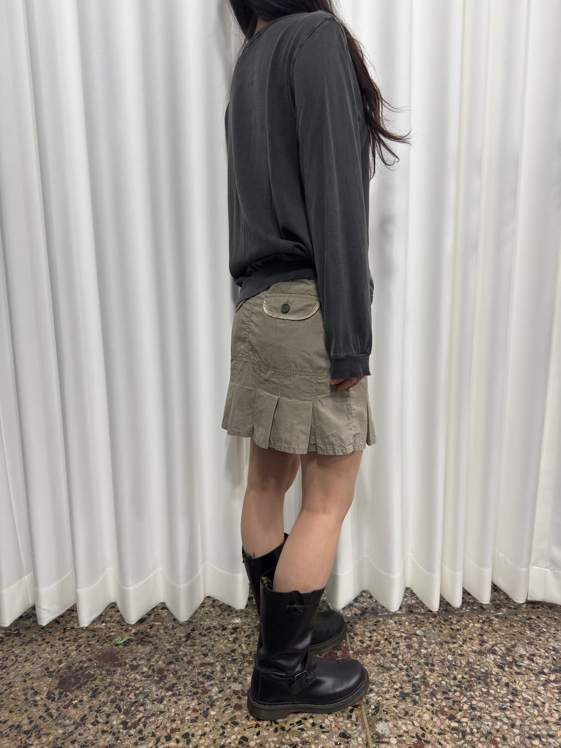 eastboy pleats mini skirt 상품이미지4